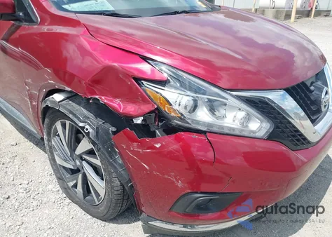 2016 Nissan Murano Platinum из США, поврежденный, VIN 5N1AZ2MH9GN120880